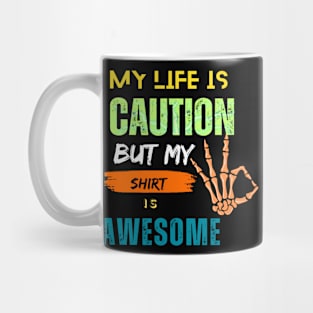 Cool typography funny quote Mug